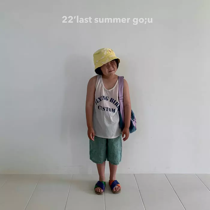 go;u - Korean Children Fashion - #kidsstore - Basket Sleeveless - 11