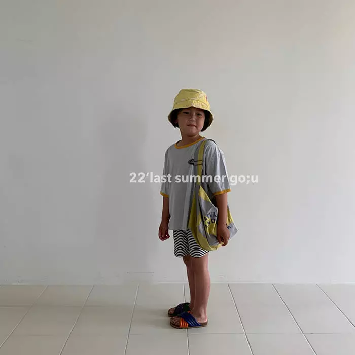 go;u - Korean Children Fashion - #kidsshorts - Ddaro Tee - 4
