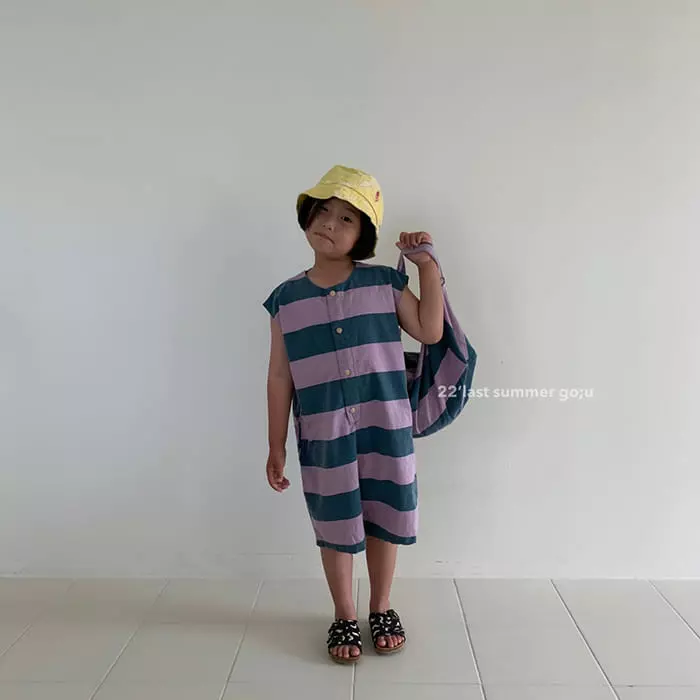 go;u - Korean Children Fashion - #kidzfashiontrend - Vacance Overalls - 3