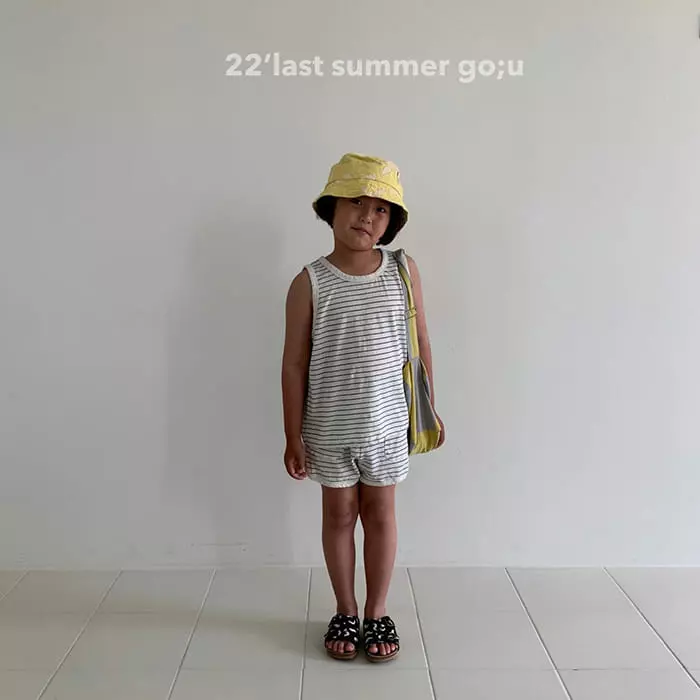 go;u - Korean Children Fashion - #littlefashionista - Play Ground Top Bottom Set