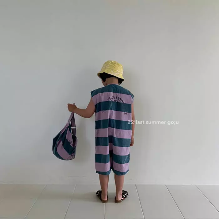 go;u - Korean Children Fashion - #littlefashionista - Vacance Overalls - 5
