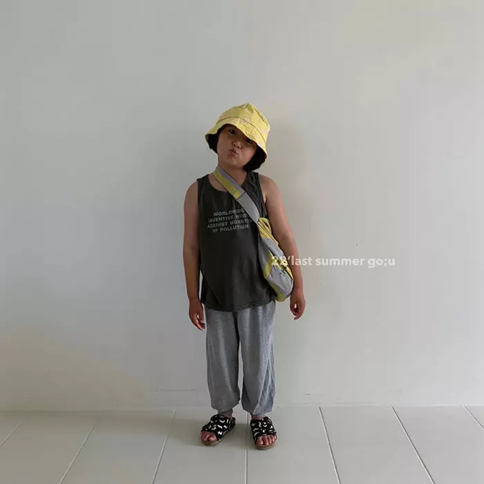 go;u - Korean Children Fashion - #minifashionista - World Sleeveless - 3