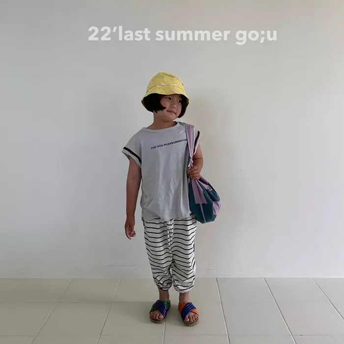 go;u - Korean Children Fashion - #minifashionista - Cassette Sleeveless - 2