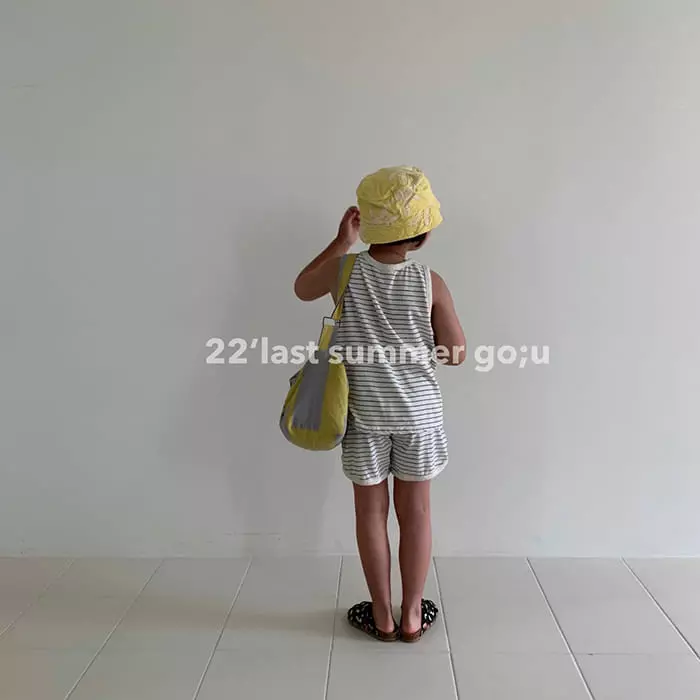 go;u - Korean Children Fashion - #minifashionista - Play Ground Top Bottom Set - 3