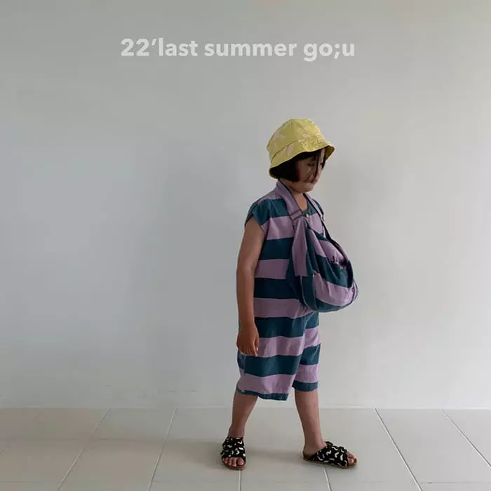 go;u - Korean Children Fashion - #minifashionista - Vacance Overalls - 7