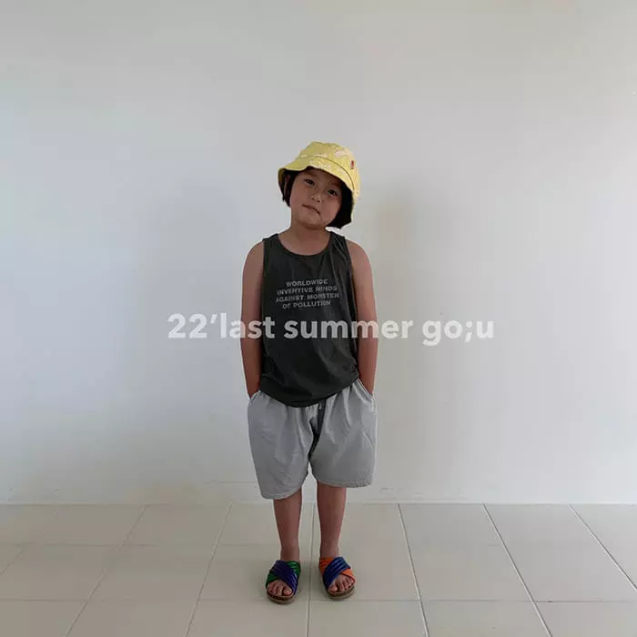 go;u - Korean Children Fashion - #minifashionista - World Sleeveless - 4