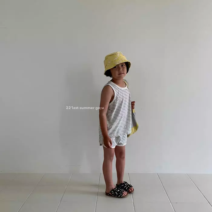 go;u - Korean Children Fashion - #minifashionista - Play Ground Top Bottom Set - 4