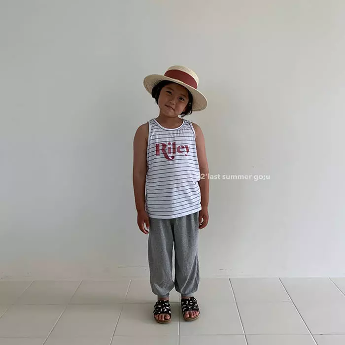 go;u - Korean Children Fashion - #todddlerfashion - Fun Sleeveless