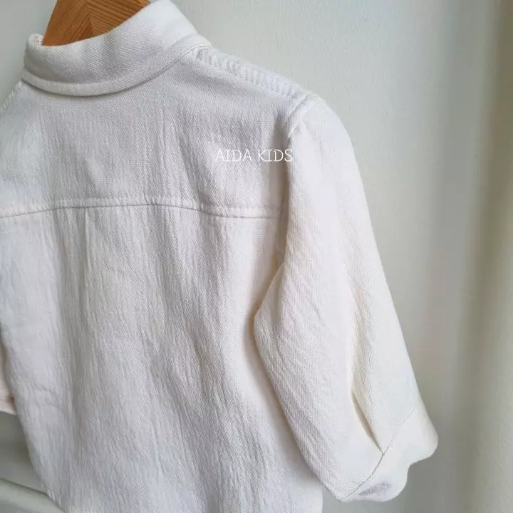 Aida - Korean Children Fashion - #Kfashion4kids - Washing Cream Shirt - 7
