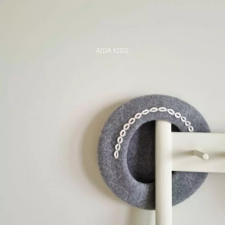 Aida - Korean Children Fashion - #Kfashion4kids - Lace Beret Hat - 8