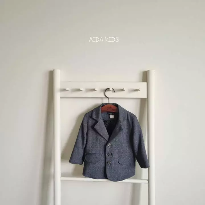 Aida - Korean Children Fashion - #childrensboutique - Glen Check Jacket - 2