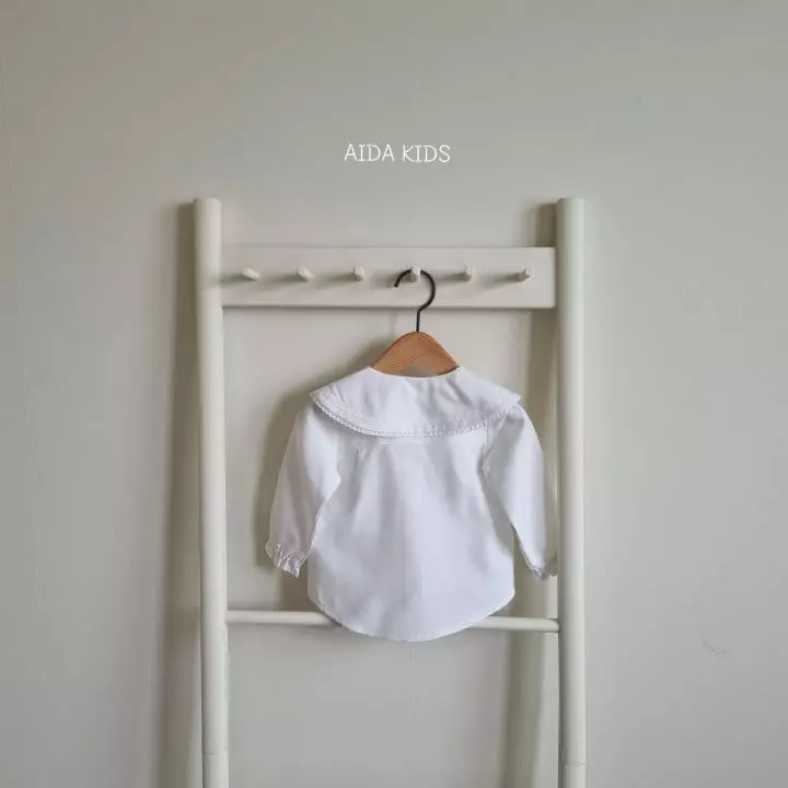 Aida - Korean Children Fashion - #designkidswear - Big Collar Blouse - 9