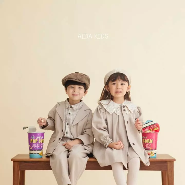 Aida - Korean Children Fashion - #kidsshorts - Cape Outer Coat - 2