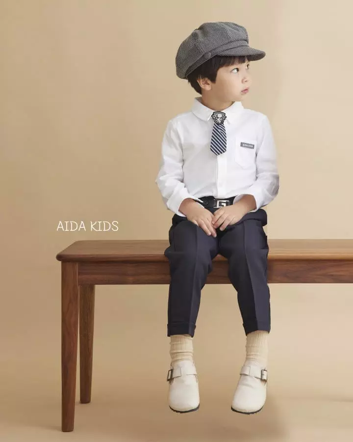 Aida - Korean Children Fashion - #kidsstore - Basic Pants - 2