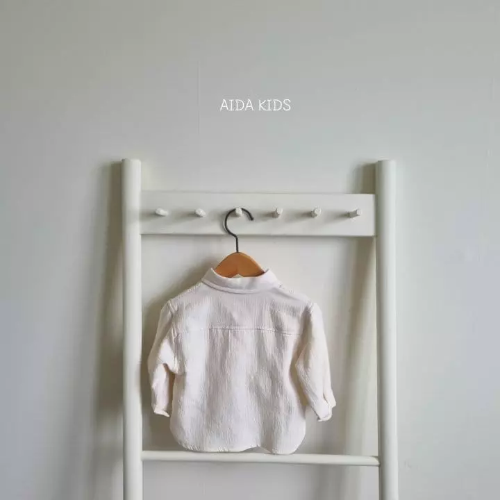 Aida - Korean Children Fashion - #kidzfashiontrend - Washing Cream Shirt - 6