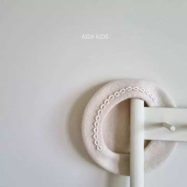 Aida - Korean Children Fashion - #kidzfashiontrend - Lace Beret Hat - 7