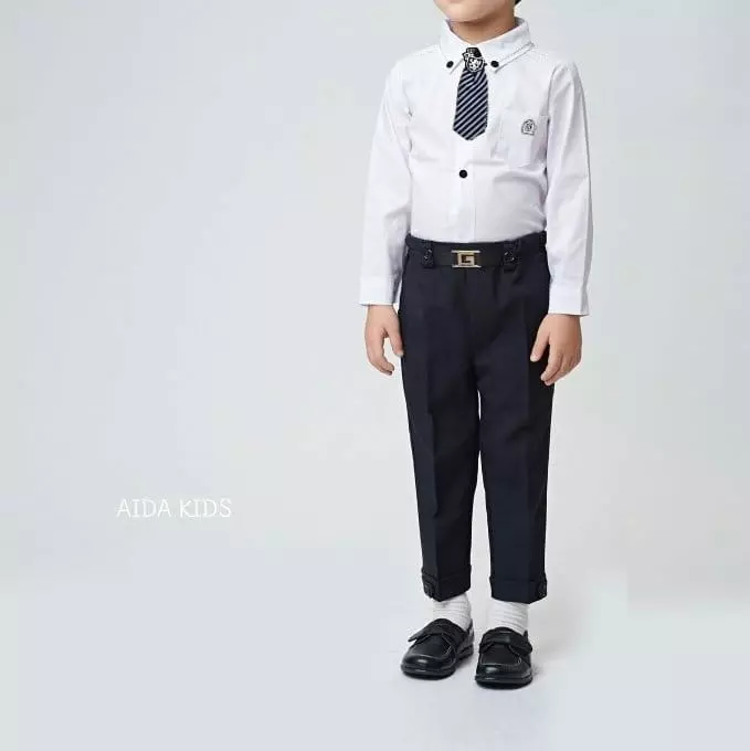 Aida - Korean Children Fashion - #kidzfashiontrend - Basic Shirt