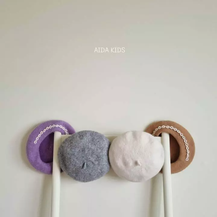 Aida - Korean Children Fashion - #littlefashionista - Lace Beret Hat - 9