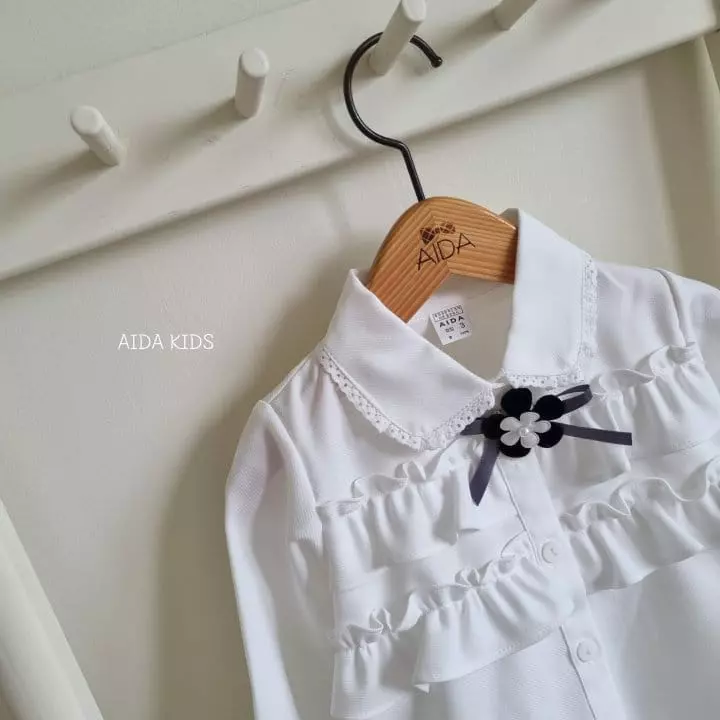 Aida - Korean Children Fashion - #magicofchildhood - Cancan Blouse