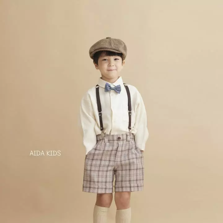 Aida - Korean Children Fashion - #minifashionista - Washing Cream Shirt - 10