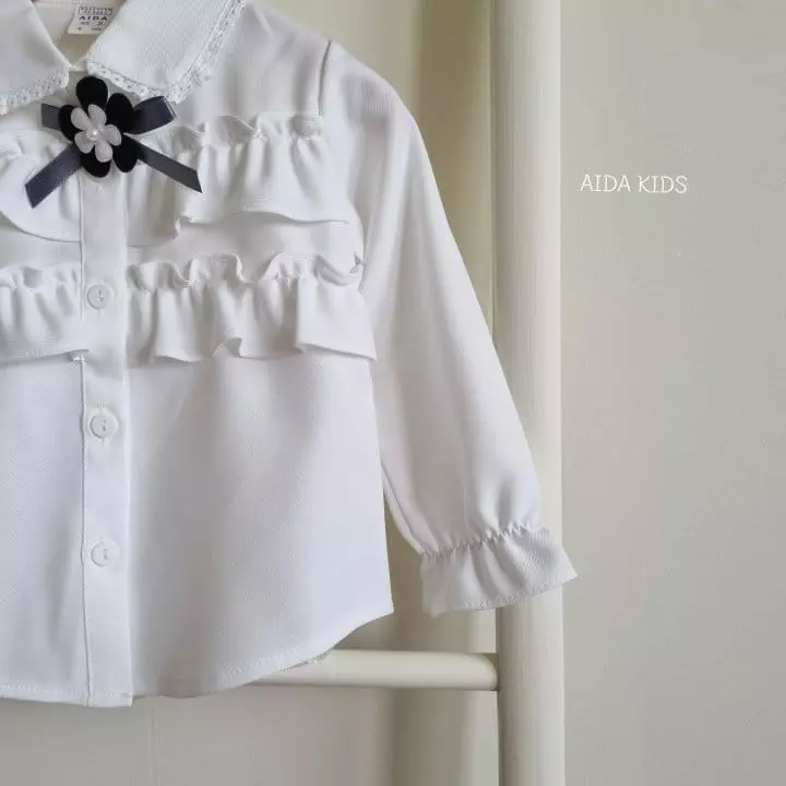 Aida - Korean Children Fashion - #minifashionista - Cancan Blouse - 2