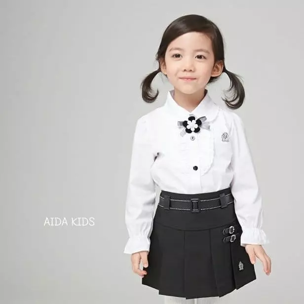 Aida - Korean Children Fashion - #minifashionista - Basic Blouse
