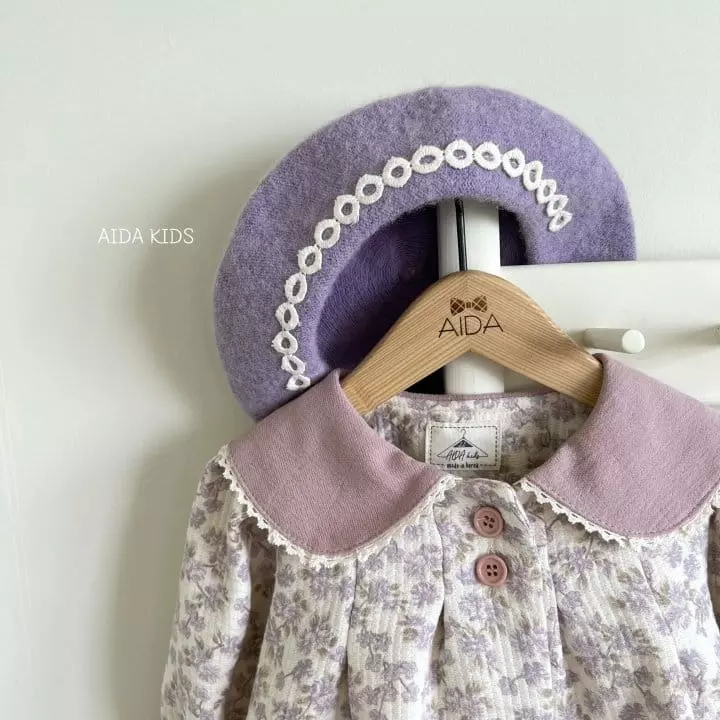 Aida - Korean Children Fashion - #minifashionista - Lace Beret Hat - 11
