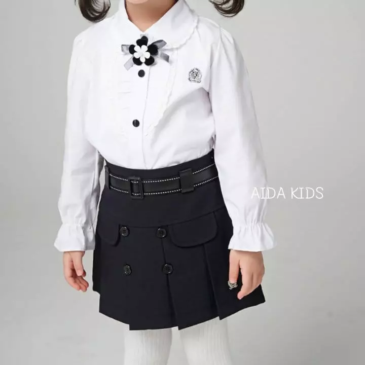 Aida - Korean Children Fashion - #prettylittlegirls - Basic Blouse - 2