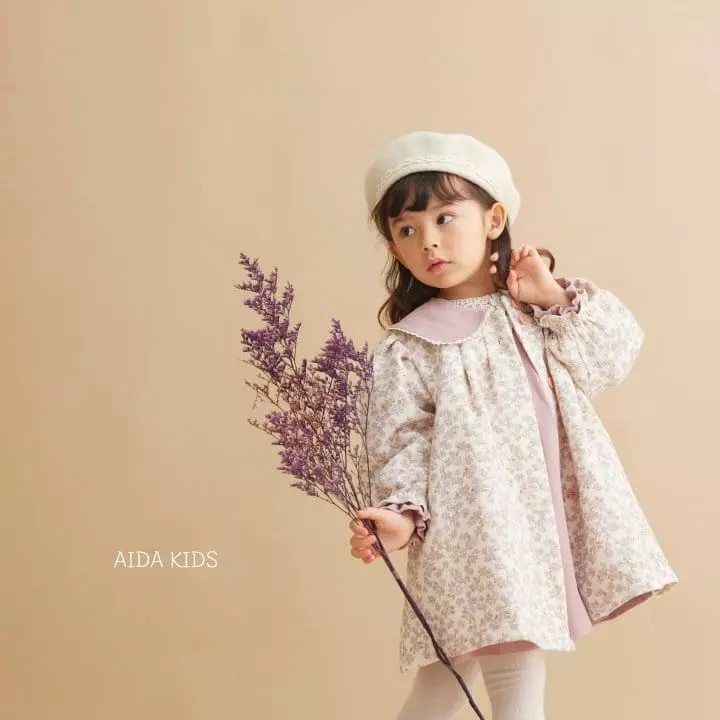 Aida - Korean Children Fashion - #prettylittlegirls - Gauze Quilting Coat - 12