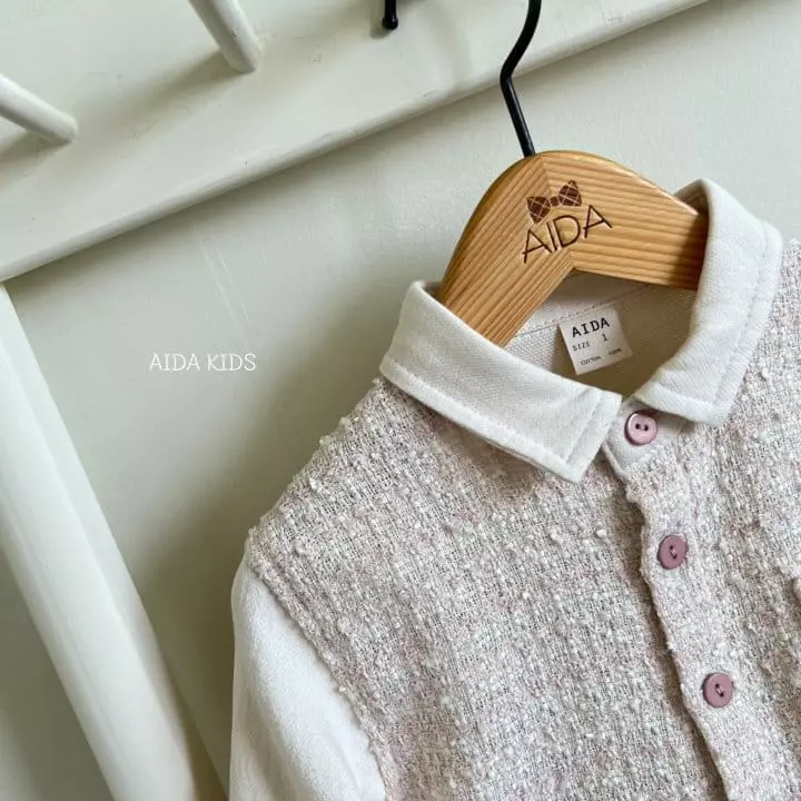 Aida - Korean Children Fashion - #toddlerclothing - Twid Shirt - 4