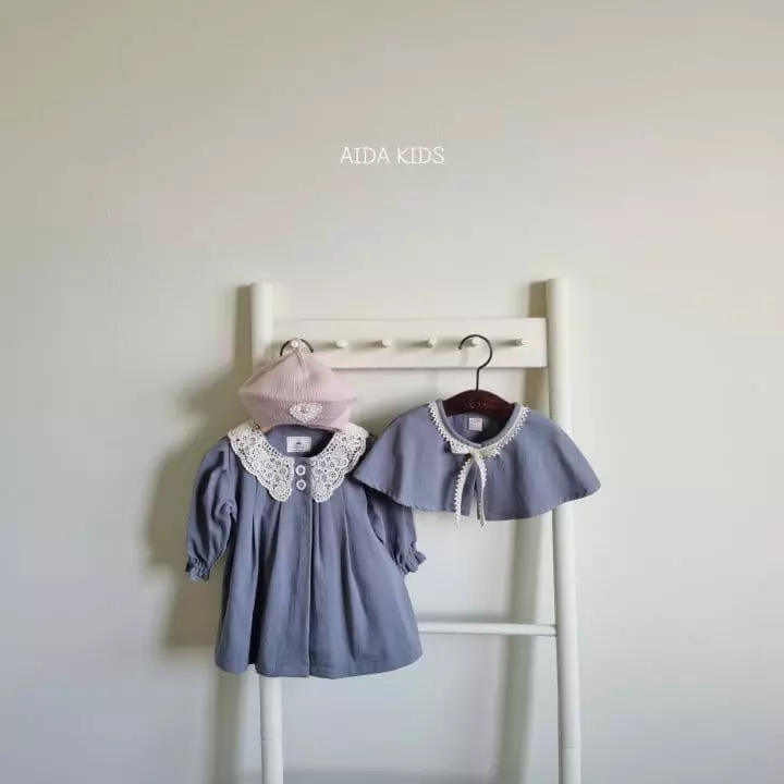 Aida - Korean Children Fashion - #stylishchildhood - Cape Outer Coat - 12