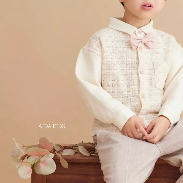 Aida - Korean Children Fashion - #todddlerfashion - Twid Shirt - 2