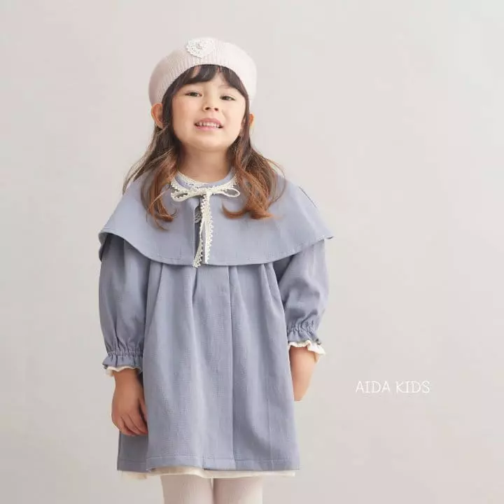 Aida - Korean Children Fashion - #todddlerfashion - Cape Outer Coat - 10