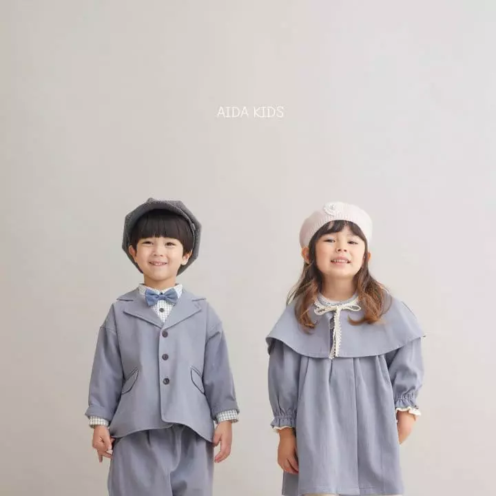 Aida - Korean Children Fashion - #toddlerclothing - Cape Outer Coat - 11
