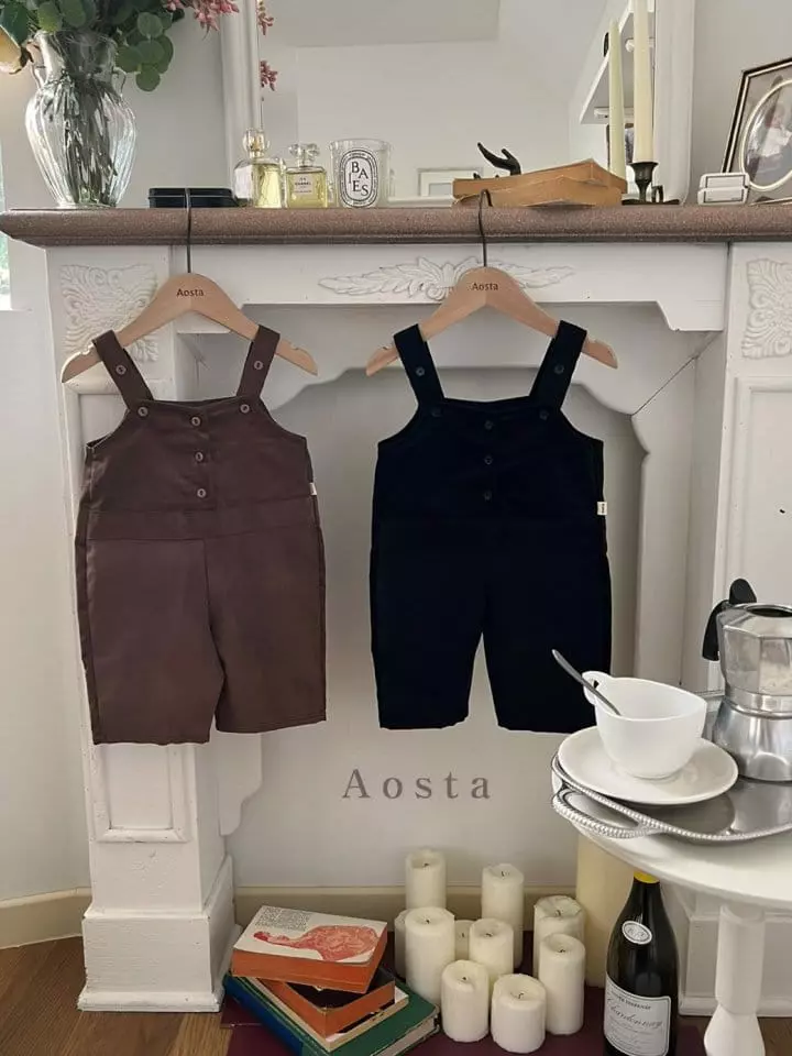 Aosta - Korean Baby Fashion - #babyboutique - Coin De Overalls