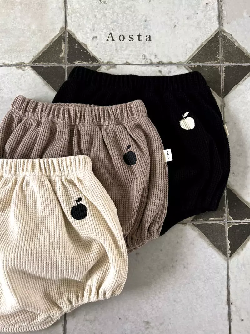 Aosta - Korean Baby Fashion - #babyboutique - Waffle Bloomer