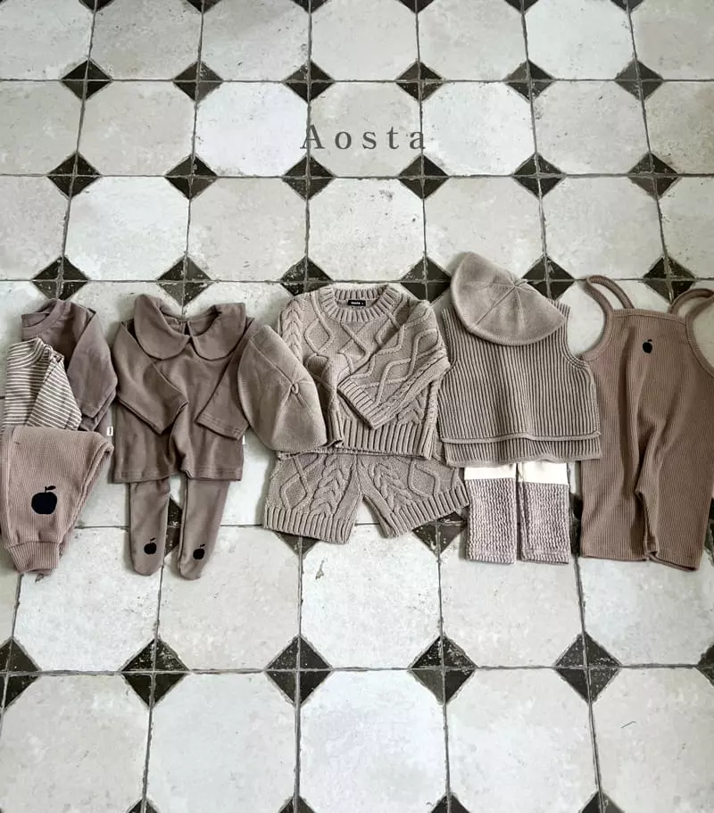 Aosta - Korean Baby Fashion - #babyboutique - Apple Foot Leggings - 11