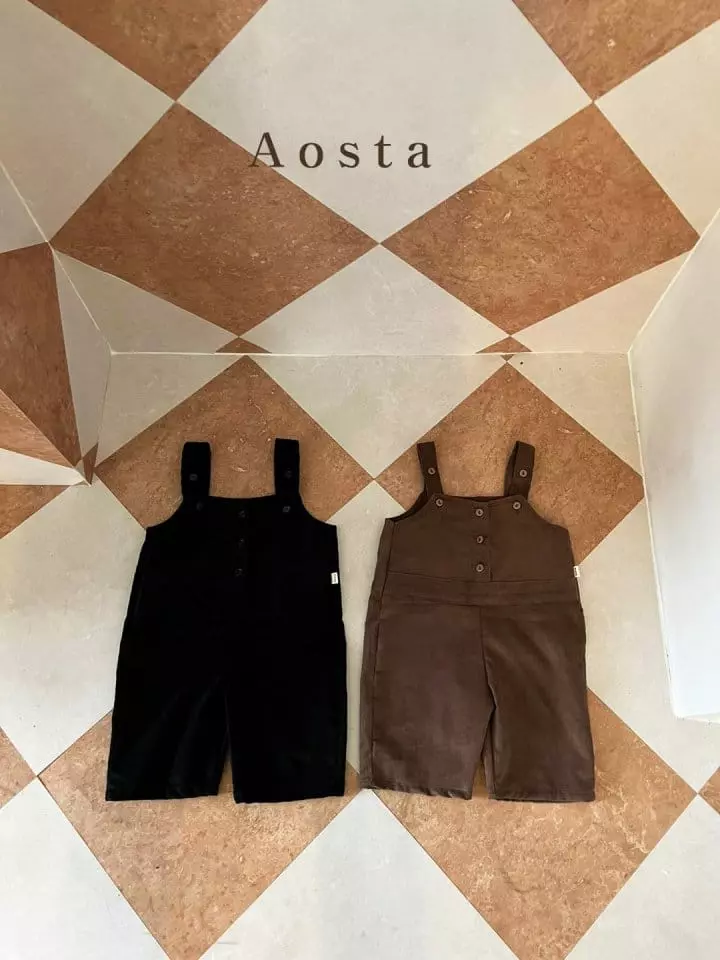 Aosta - Korean Baby Fashion - #babyboutiqueclothing - Coin De Overalls - 2