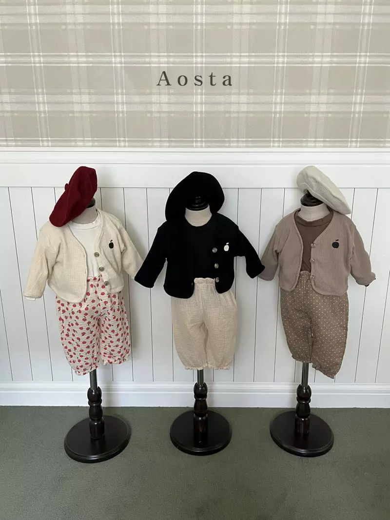 Aosta - Korean Baby Fashion - #babyboutiqueclothing - Waffle Cardigan - 3