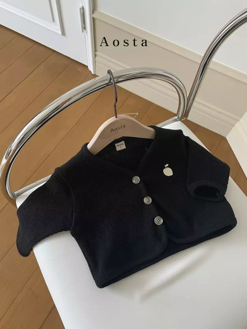 Aosta - Korean Baby Fashion - #babyfever - Waffle Cardigan - 6