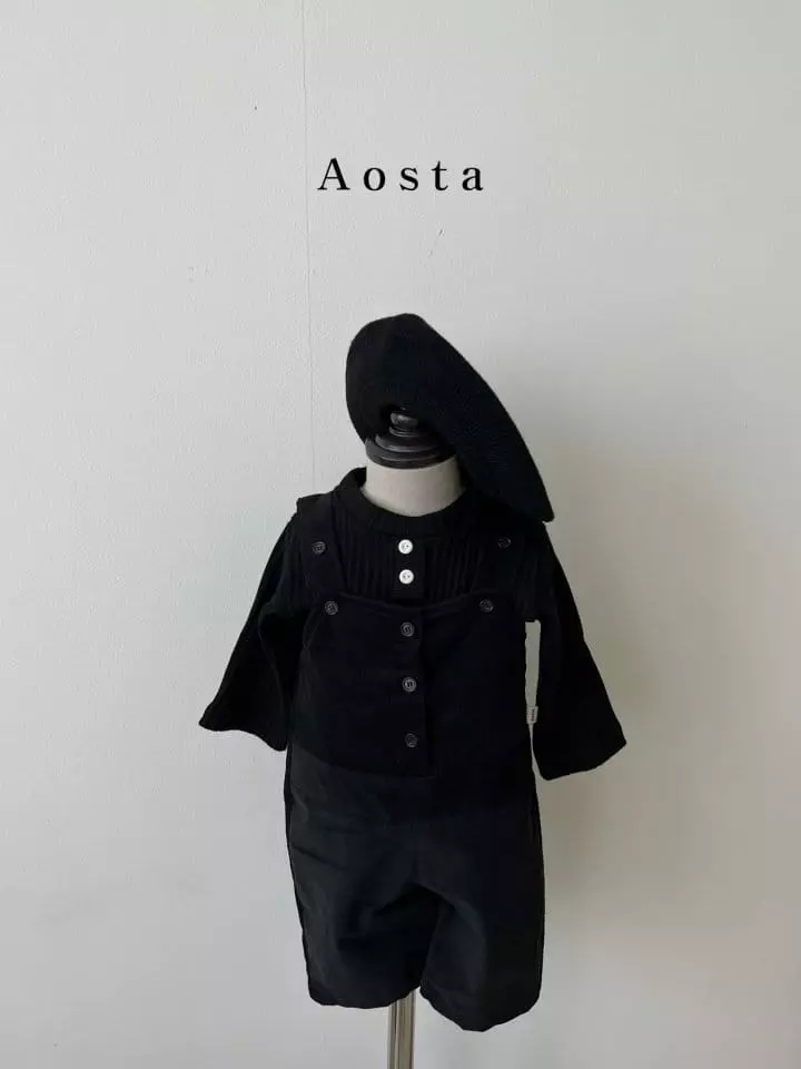 Aosta - Korean Baby Fashion - #babylifestyle - Coin De Overalls - 7