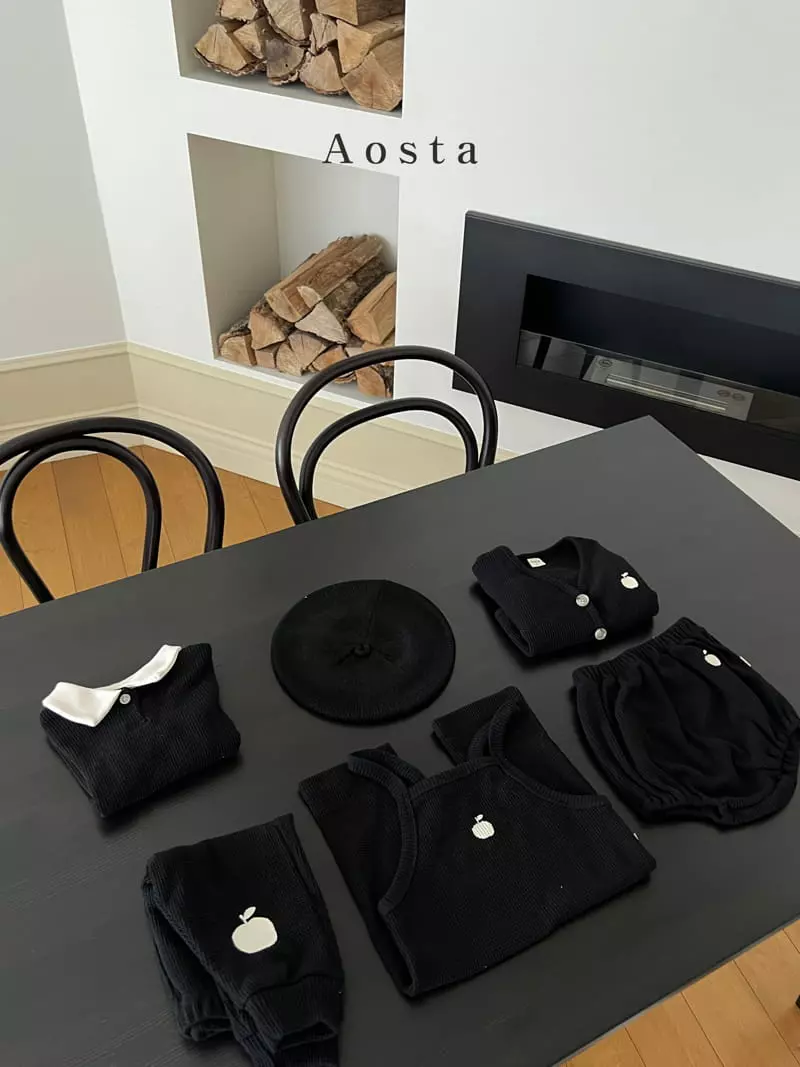 Aosta - Korean Baby Fashion - #babyoninstagram - Waffle Cardigan - 9