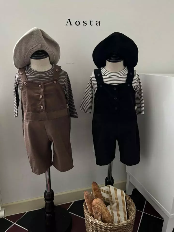 Aosta - Korean Baby Fashion - #babyoutfit - Coin De Overalls - 10