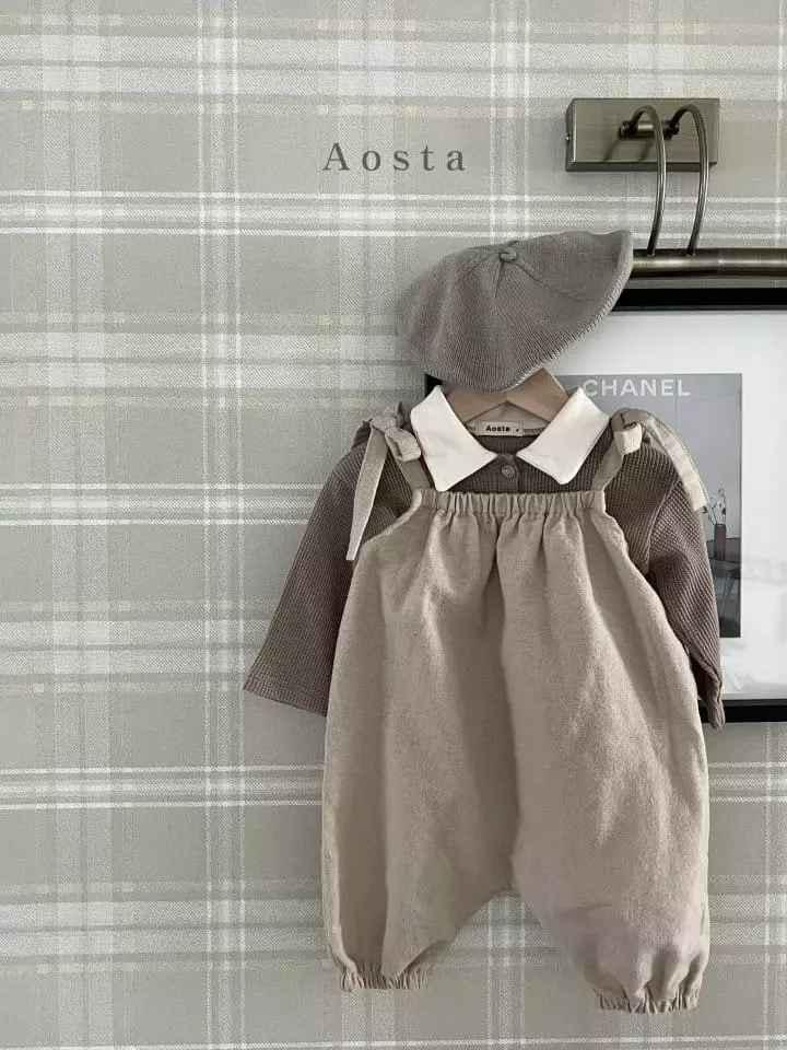 Aosta - Korean Baby Fashion - #babyoutfit - Tarr Overalls - 4