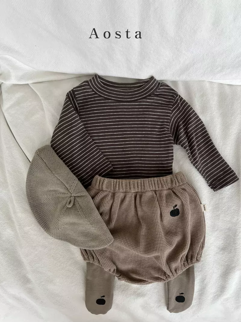 Aosta - Korean Baby Fashion - #smilingbaby - Apple Foot Leggings - 10