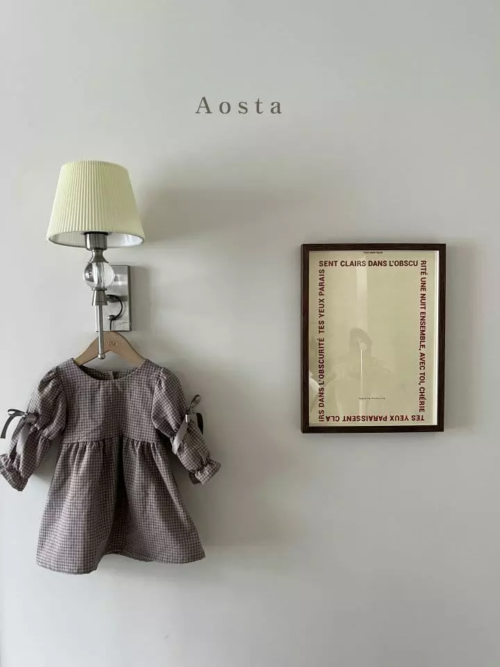 Aosta - Korean Children Fashion - #Kfashion4kids - Ribbon One-piece - 3