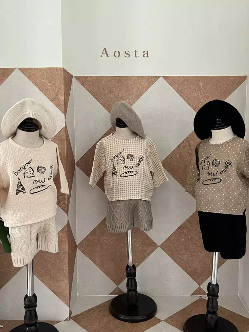 Aosta - Korean Children Fashion - #Kfashion4kids - Twid Knit Pants - 3