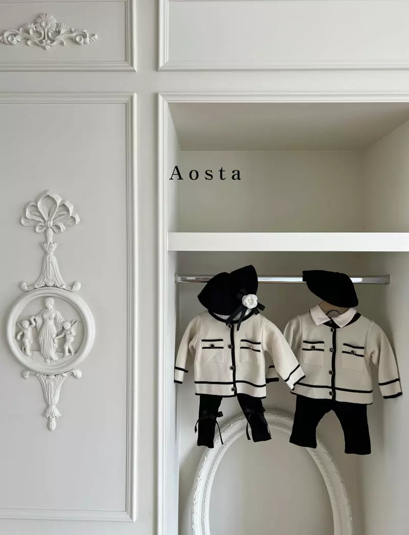 Aosta - Korean Children Fashion - #childofig - Coco Knit Cardigan - 8