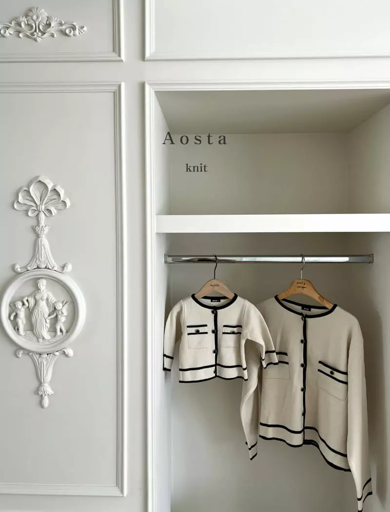Aosta - Korean Children Fashion - #childofig - Coco Knit Cardigan - 9