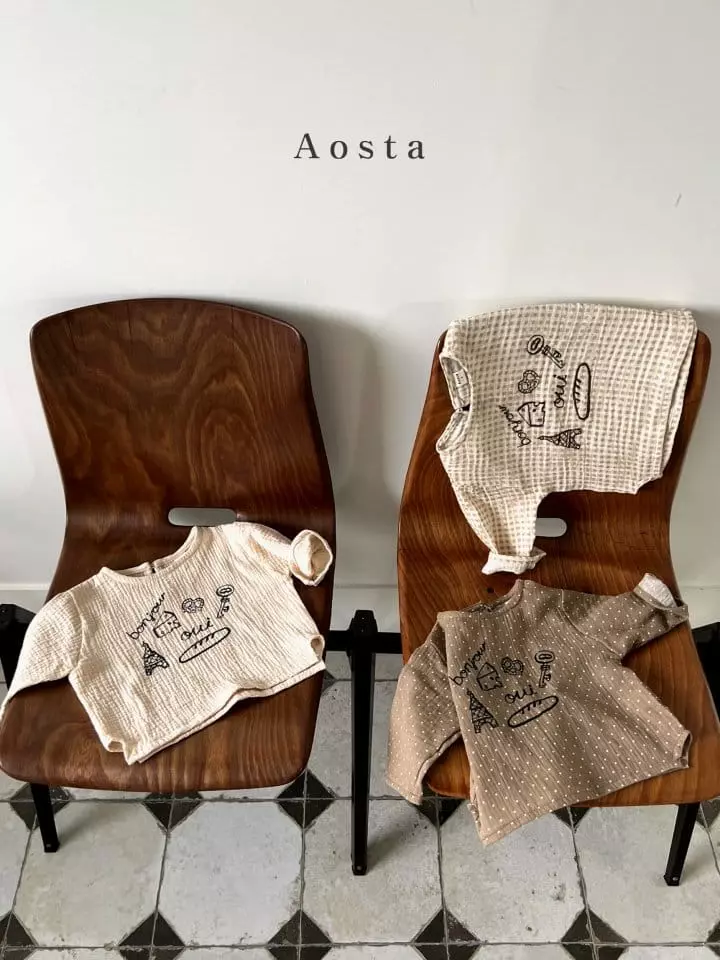Aosta - Korean Children Fashion - #childrensboutique - Bonjour Shirt